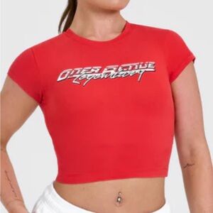 Oner Active Cotton Baby T-Shirt with Graphic
Color: Muscle Mommy Red